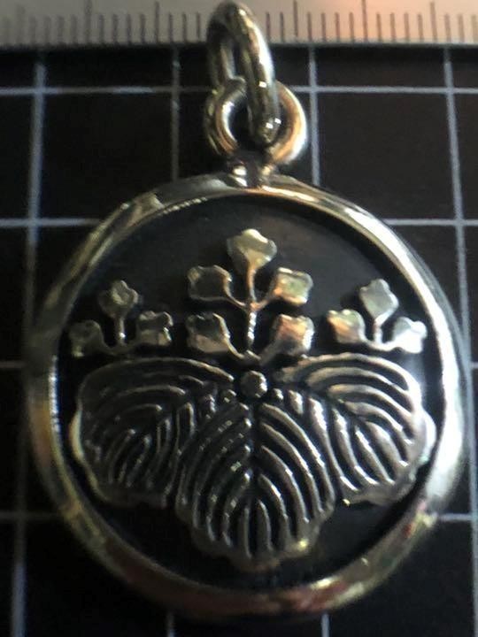 家紋ペンダント★キーホルダー★丸に五三桐★五三の桐★中サイズ拍卖