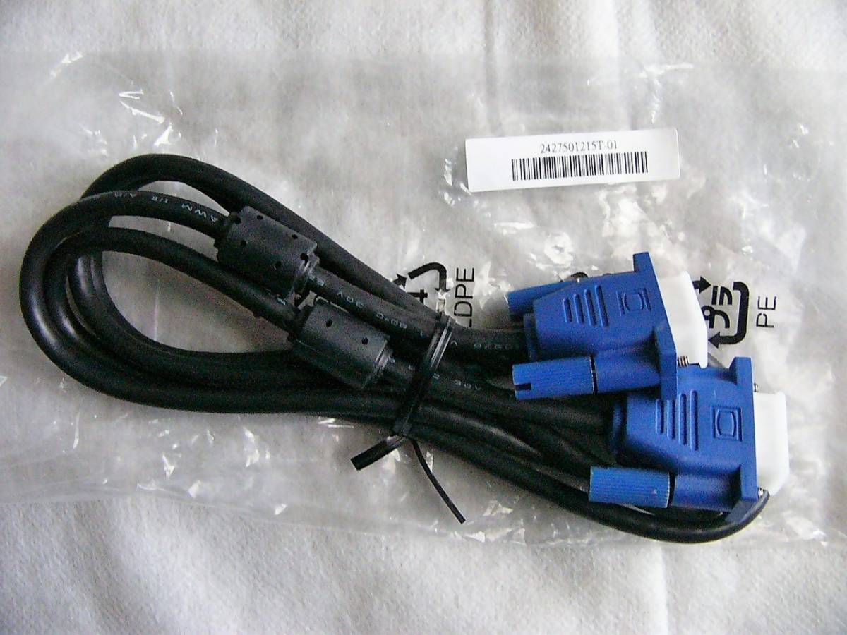 未使用 ♪ エプソン EPSON VGAケーブル 1.5m拍卖