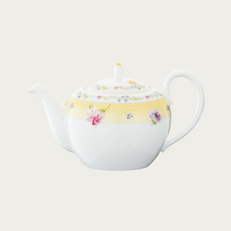 ノリタケ! ☆ジュヌフレール・ティーポット☆ 新品 コーヒー 紅茶 ミルク ラテ エスプレッソ カプチーノ 茶器 ピッチャー ギフト拍卖
