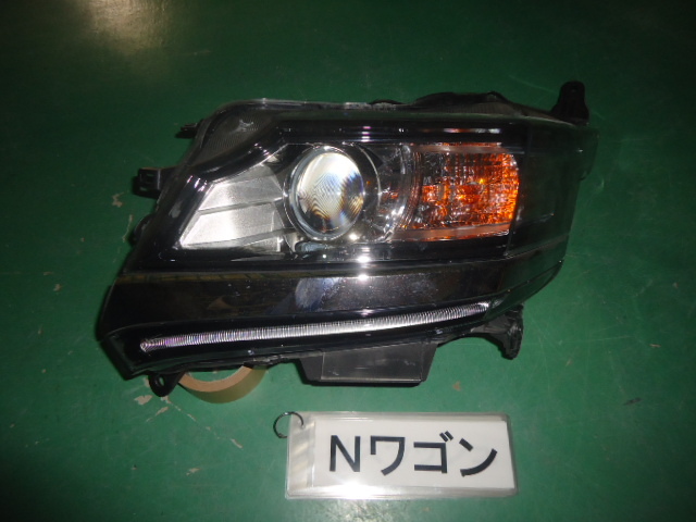 Nワゴン カスタム JH1 左ヘッドランプユニット HID 即決 4232拍卖