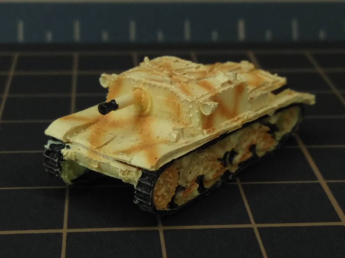 ●完成品1/144 セモベンテ75/18,”イタリアを代表する自走砲!”,イタリア,その他各国,WW2,カモフラージュ塗装拍卖