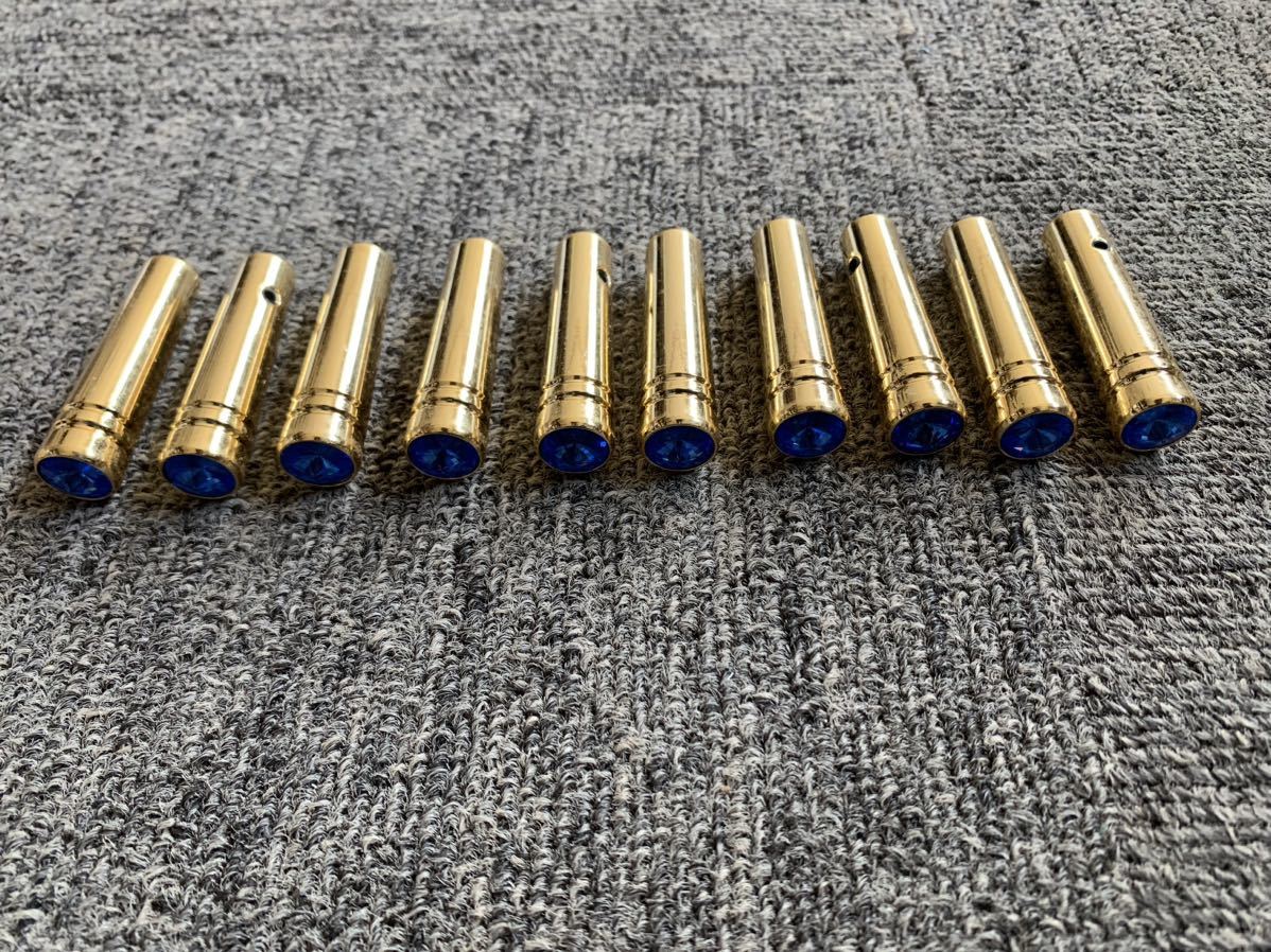 ハイドロジュエルトップゴールドスイッチバットショートブルー新品ローライダーインパラベルエアキャデラックタウンカーカプリスエアサス拍卖