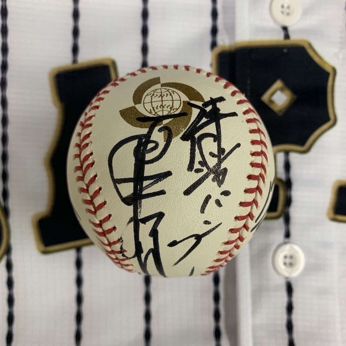侍ジャパン 2009WBC 原 辰徳監督の侍ジャパン入り、松坂大輔、岩隈久志、青木宣親選手の2009WBCボール(公式球)拍卖