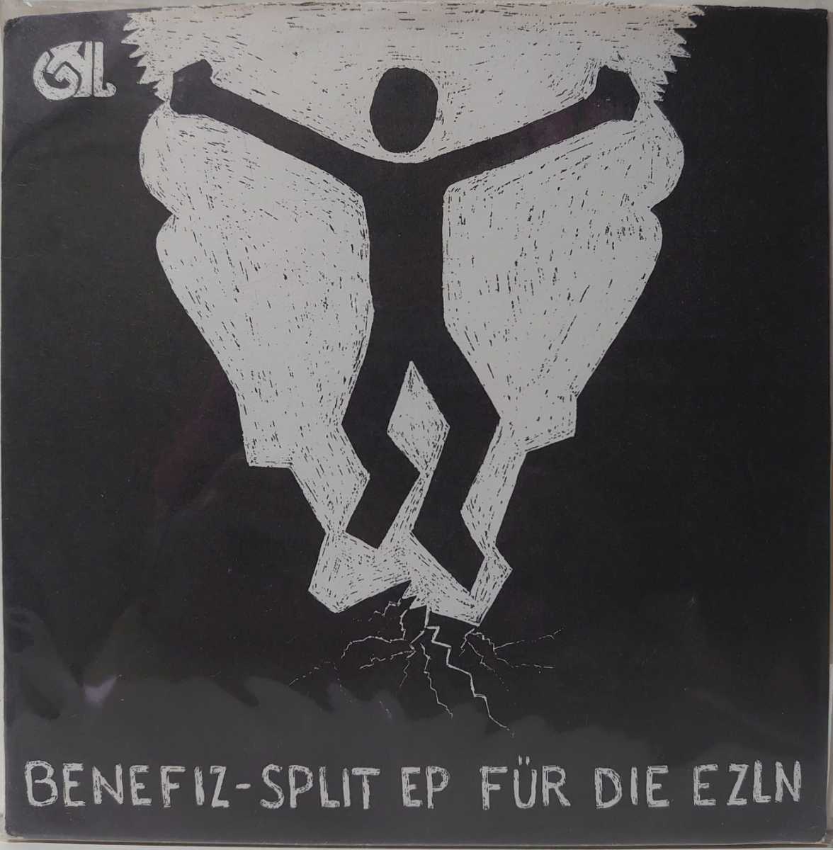 G.H.L.-Crude/B.E.Benefiz-Split EP Fr Die EZLN / See The Bomb Falling Down To Your Body(7)1996/HARDCORE ハードコア PUNK パンク拍卖