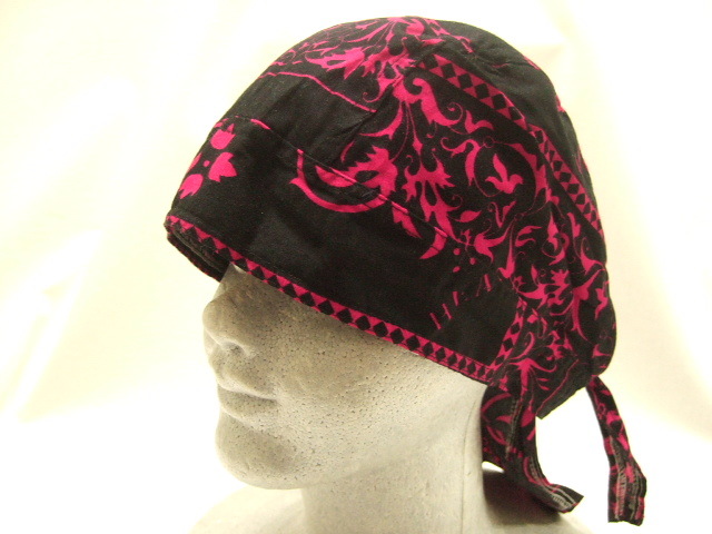横浜最新 中世クロム風♪魅惑のバンダナキャップ マゼンダ メンズレディース 同梱4枚まで送料送料180円ξbcξ ξ1拍卖
