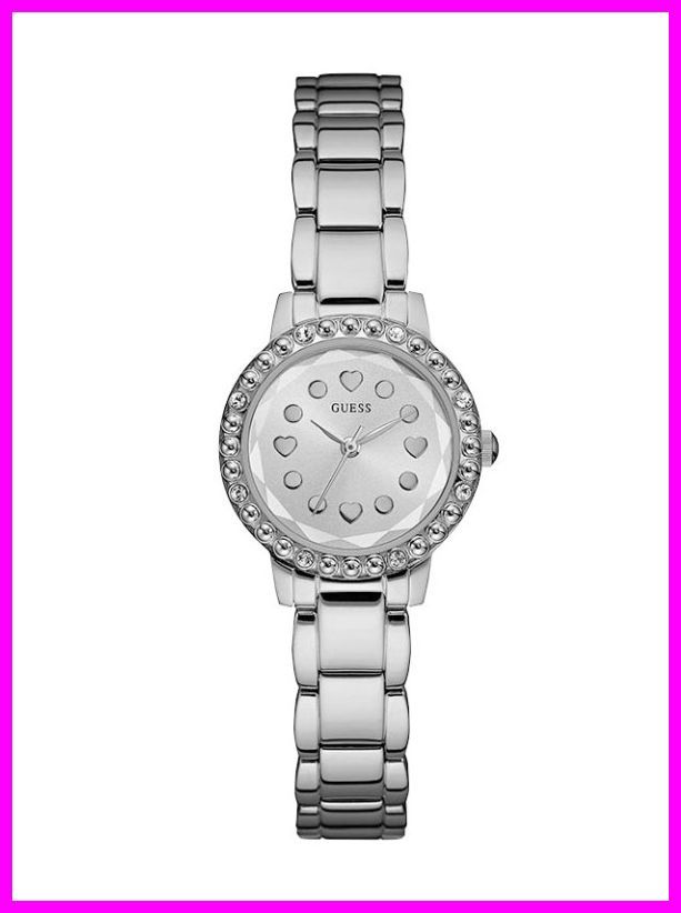 【GUESS ゲス】シルバー  レディース 時計  W0907L1拍卖