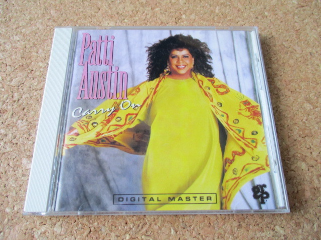 Patti Austin/Carry On パティ・オースティン 91年 傑作名盤♪! 国内盤♪! 廃盤♪!コンテンポラリー・ジャズ・ヴォーカル/R&Bの重鎮♪!拍卖