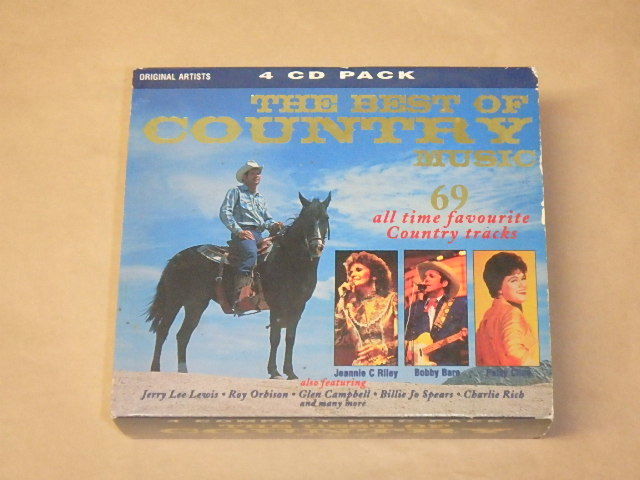 The Best of Country Music 4CD PACK / JEANNIE C RILEY,BOBBY BARE,他 / EEC盤 CD拍卖