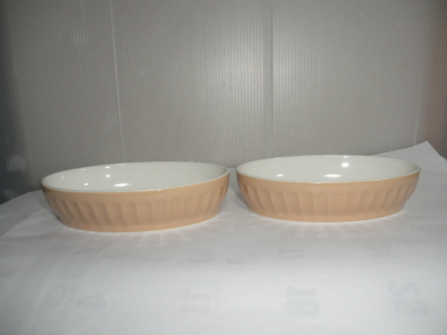 @@@ studio m STUDIO M スタジオエム グラタン皿 2個 洋食器 食器拍卖