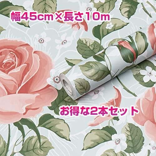 【お得な2本セット】壁紙シート 幅45cm×長さ10m カッティングシート拍卖
