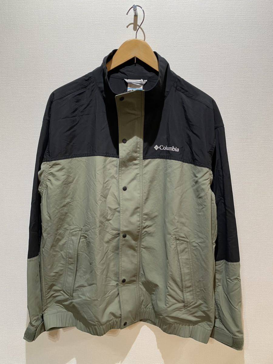 ★ Columbia コロンビア メンズ ストーニーパスジャケット アウトドアナイロンジャケット sizeM グリーン 新品未使用タグ付 ②拍卖