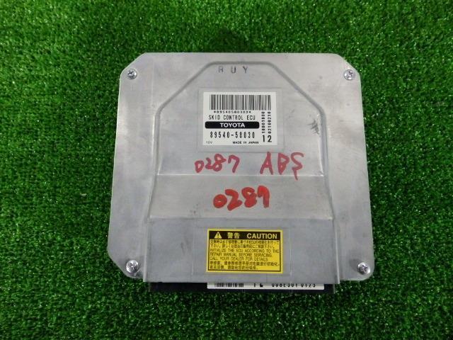 アルファード ZA-ATH10W ABSコンピューター 2AZ-FXE 942 89540-58030 230287拍卖