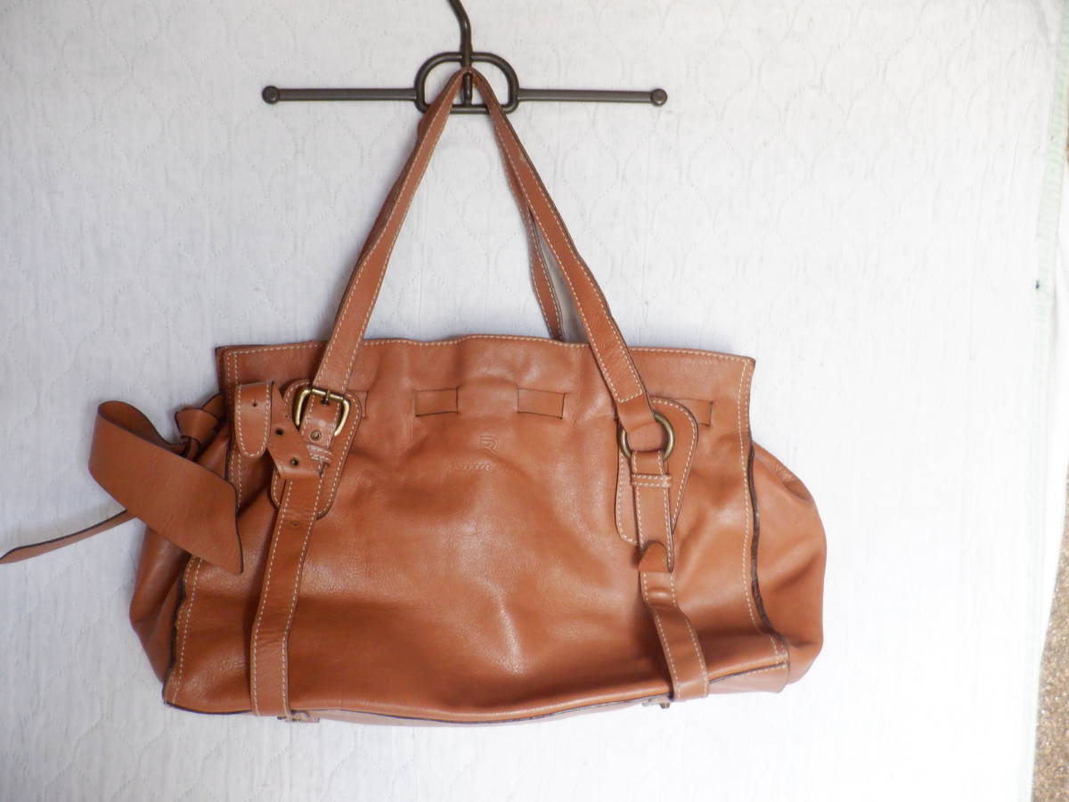 ロベルタ ピエリ ROBERT PIETRI スペイン製 バッグ 本革製 ブラウン 拍卖