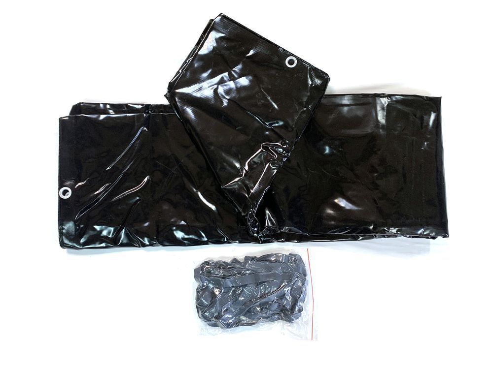 トラックシート 1.9m×2.1m 軽トラック用 エステル帆布 送料無料 軽トラシート 荷台シート ブラック JP-YB01BK拍卖