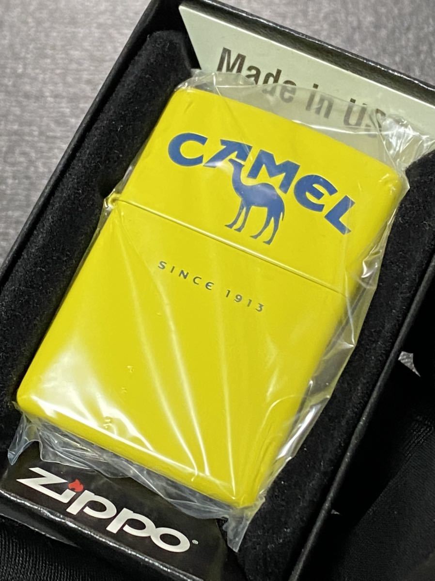 zippo キャメル SINCE 1913 限定品 希少モデル 2021年製 ② CAMEL ケース 保証書付き拍卖