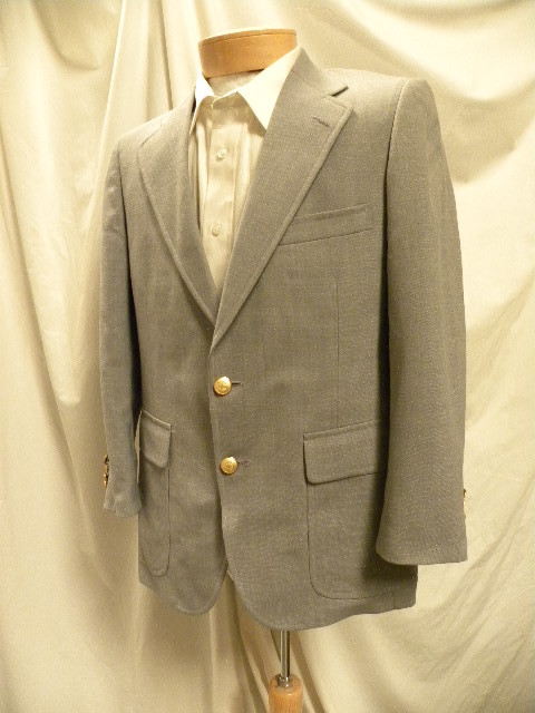 |o_o|Chapsラルフローレン(1m)ブレザー160-165cmグレー金釦拍卖