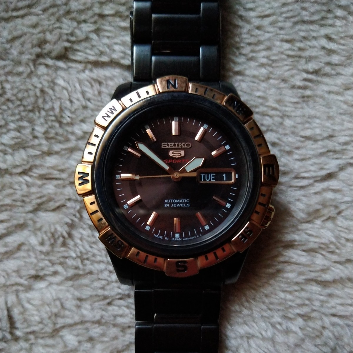 腕時計 限定品 SEIKO セイコー 日本製 自動 24宝石 (断捨離)拍卖