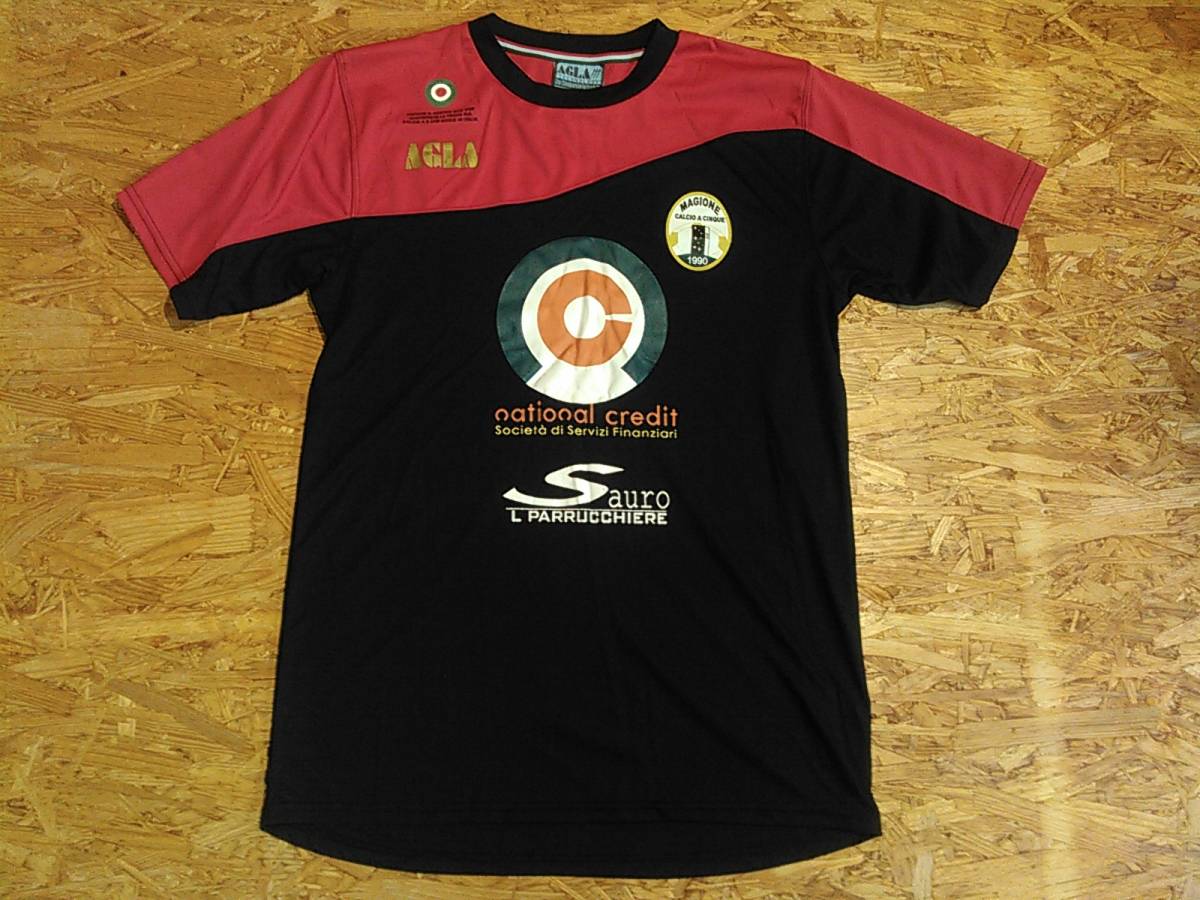 AGLA アグラ サッカー ゲームシャツ 半袖  スポーツシャツ拍卖