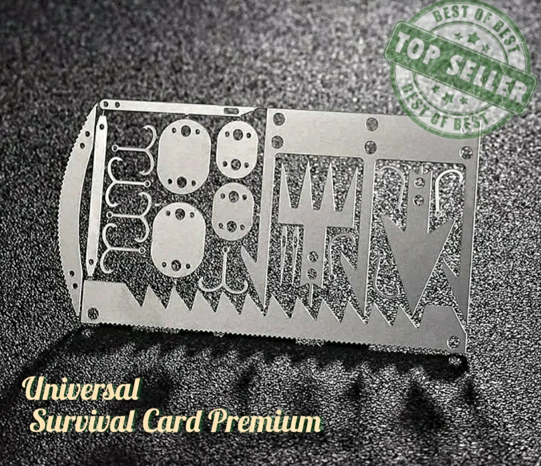 【新品 未使用】Universal Survival Card Premium サバイバル カード拍卖