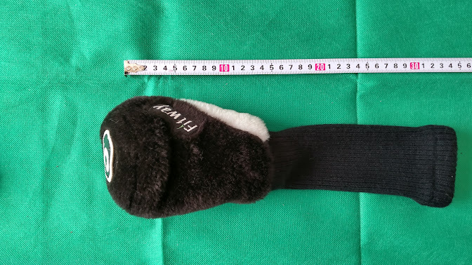 ★★フィットウェイ Fitway ボア ヘッドカバー 5W用 (黒×白)E22拍卖