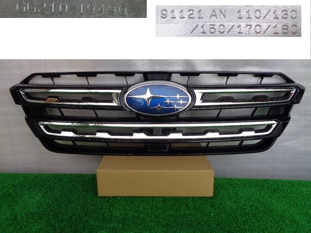 スバル/レガシィアウトバック BT5 カメラ穴有 エンブレム付 グリルのみ No.405256【品番 91121AN180】拍卖