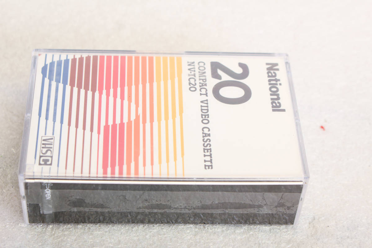 National ナショナル VHS-C テープ NV-TC20 未開封 未使用 長期保管品 管理B15拍卖