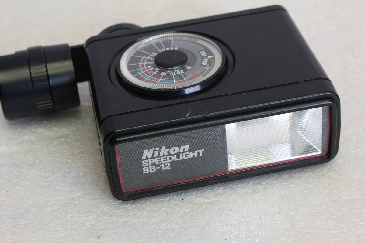 送料520円。ジャンク。ニコン Nikon Speedlite SB-12 ストロボ フラッシュ 管理B15拍卖