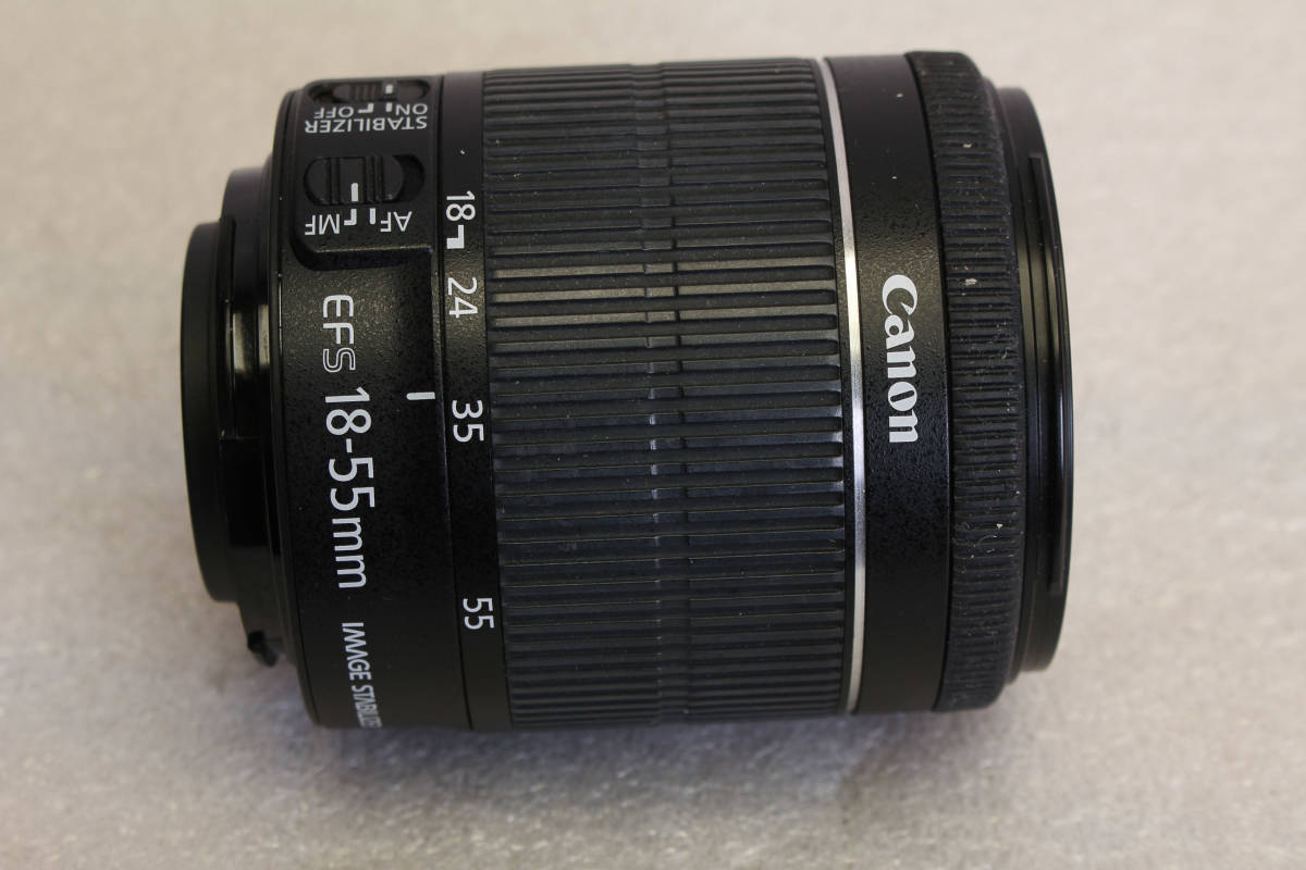 送料600円。中古。キャノン Canon EFS 18-55mmF3.5-5.6 IS STM 管理B25拍卖