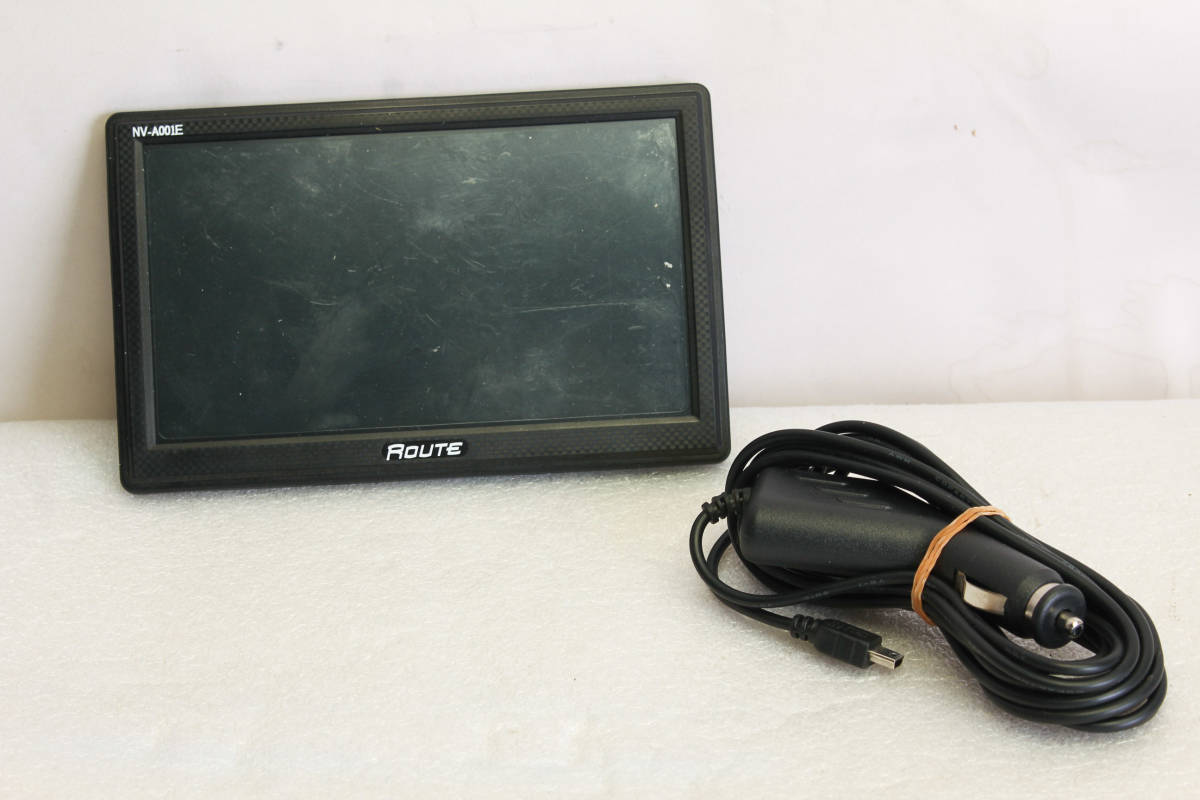 送料無料。現状、作動OK。ROUTE NV-A001E  ルート GPSナビゲーション  管理B17拍卖