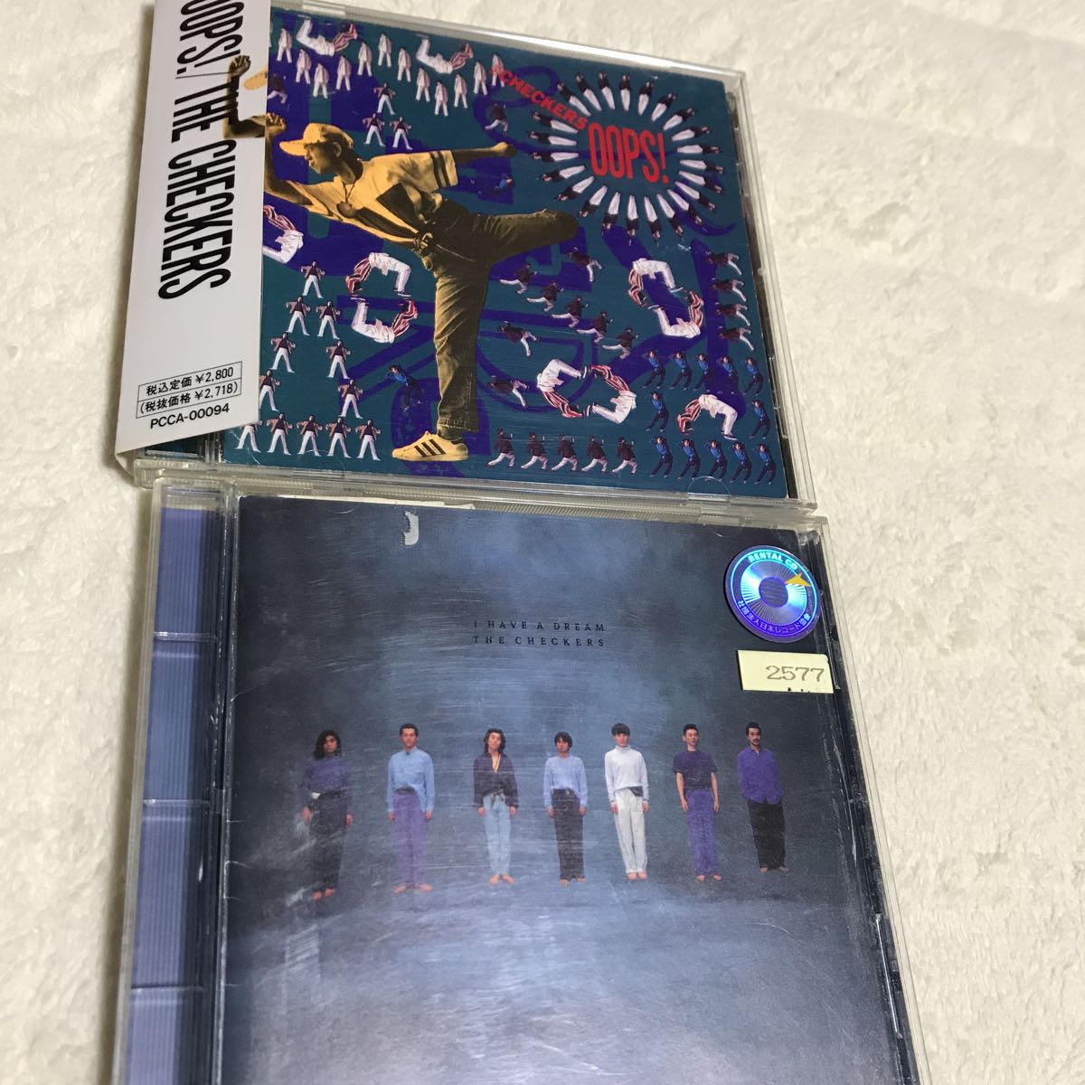 貴重です! チェッカーズ 後期アルバム CD2枚セット! OOPS!、 I HAVE A DREAM 藤井フミヤ拍卖