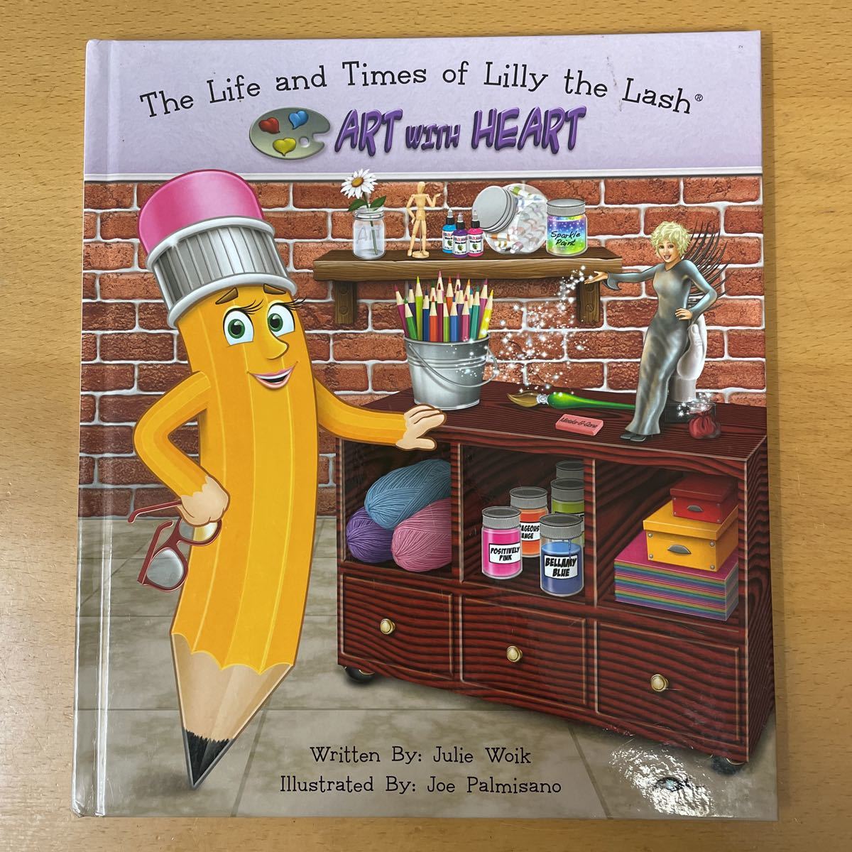 子ども 絵本 洋書 英語 The Life and Times of Lilly the Lash Art with Heart拍卖