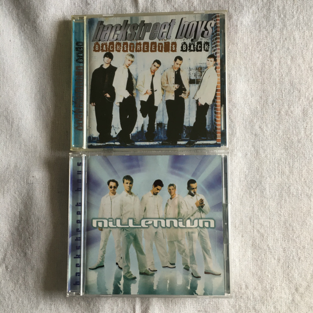 BACKSTREET BOYS アルバム「BACKSTREET'S BACK(1997年・2nd)」「MILLENNIUM(1999年・3rd)」2枚セット拍卖