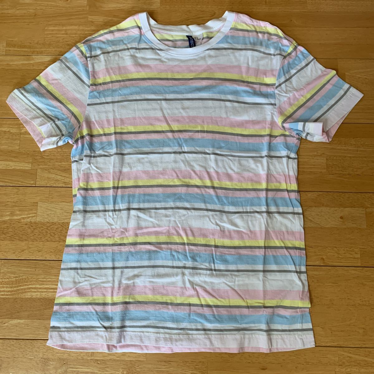 H&M DIVIDED エイチアンドエム メンズ Tシャツ MENS サイズ M 綿100% 中古品 ワンシーズン使用 送料無料拍卖