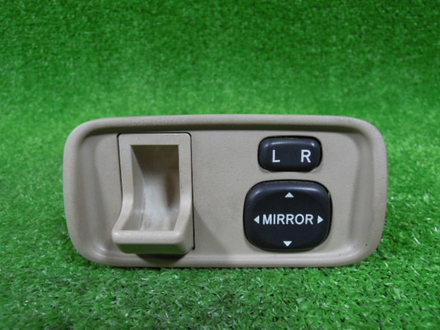 トヨタ プラッツ NCP16 角度調整 ドアミラースイッチ 中古 183574 配線9本 カプラー付き カバー付き A1626拍卖