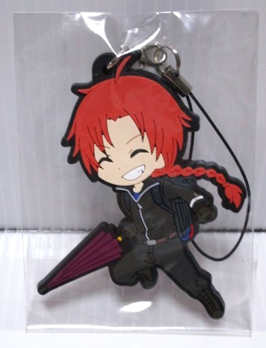 銀魂 J-WORLD 限定 ラバーストラップ ゴリスト 神威 傘持ち 笑顔 内袋未開封 拍卖