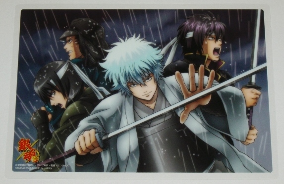 銀魂 クリアコレクション B.I.G1 / BIG1 銀時 高杉 桂 坂本 攘夷 カード プレート 未使用拍卖