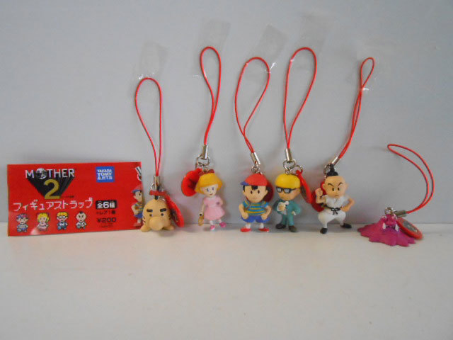 ♯Jzv26UZマザー2MOTHER2フィギュアストラップレア入6種ゲップー♂TAKARATOMYARTS♀200円〓015682_s拍卖