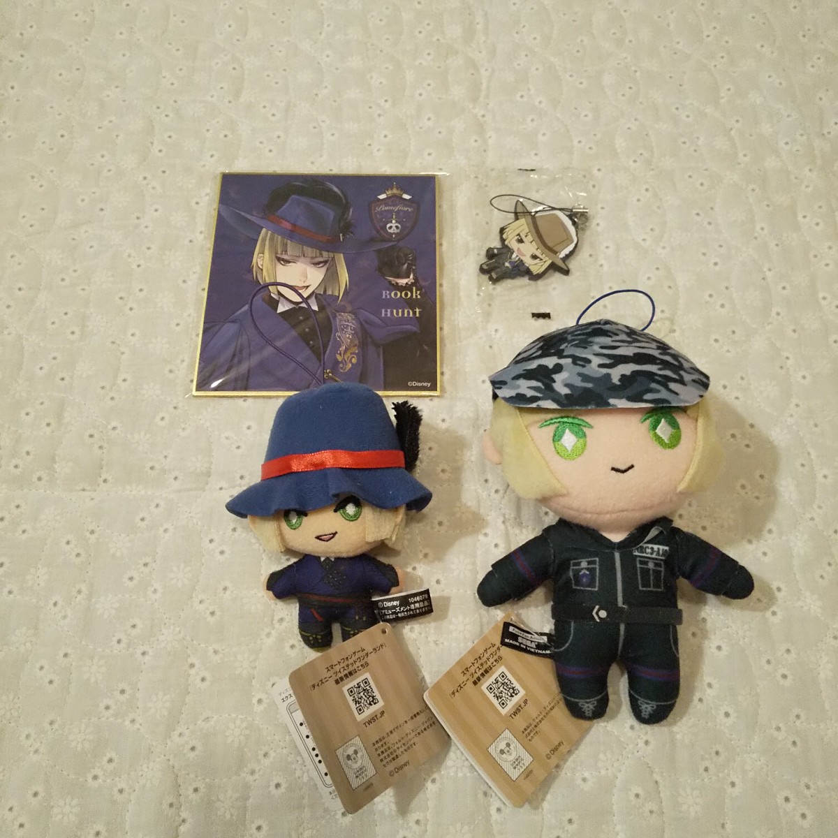 まとめて【ツイステッドワンダーランド】ぬいぐるみ ラバーストラップ 色紙 【ルーク】グッズセット拍卖