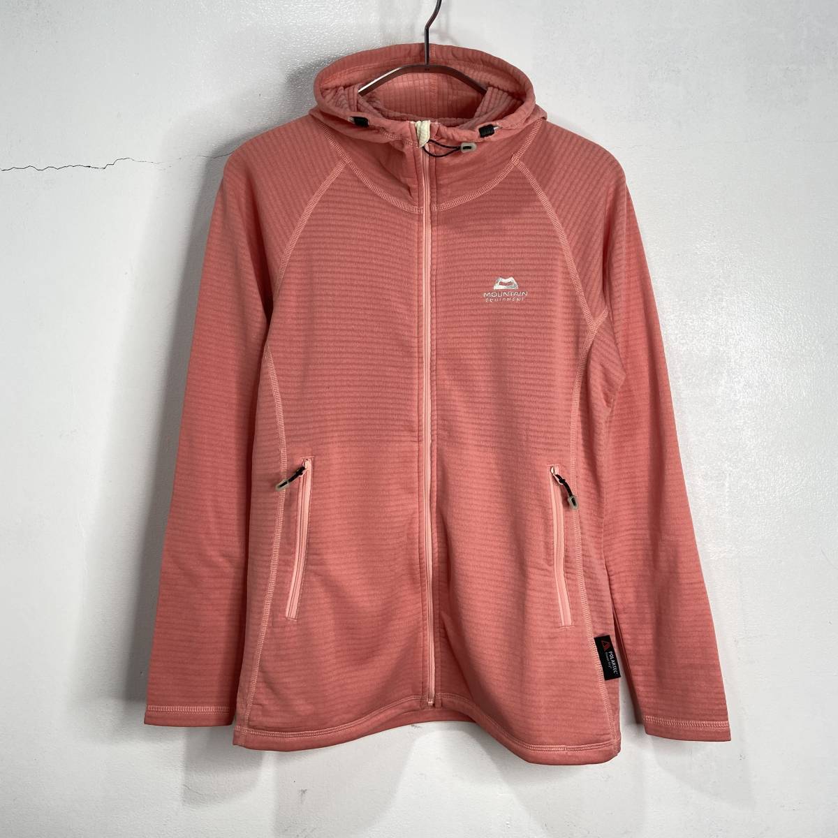 ☆送料無料☆Mountain Equipmentマウンテンイクイップメント☆ポーラテックフリースパーカー☆ワッフルフリース☆S☆ピンク系☆d23拍卖