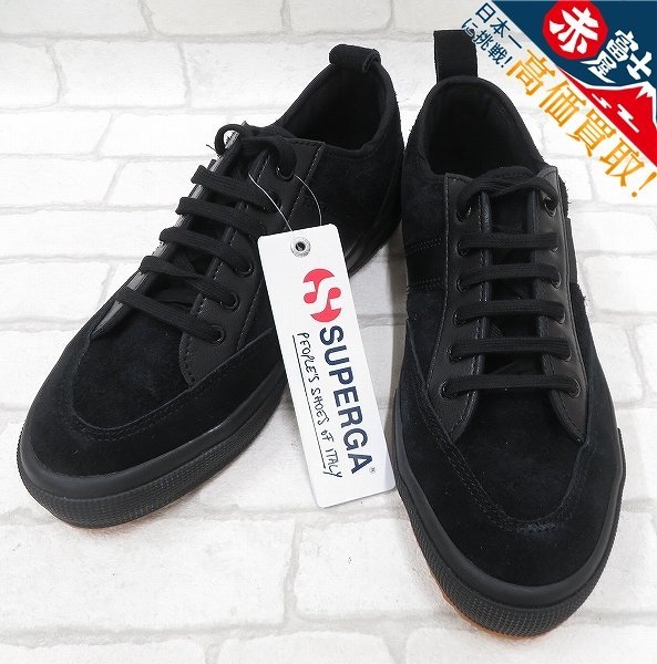 2S7032/未使用品 SUPERGA×ENGINEERED GARMENTS 3420-MIL LOW S21334W スペルガ エンジニアードガーメンツ スニーカー 6.5拍卖