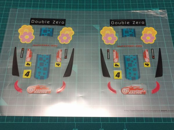 ねんどろいど パーツ ボーカロイド/初音ミク レーシングミク 2017 Ver. デカールシール拍卖