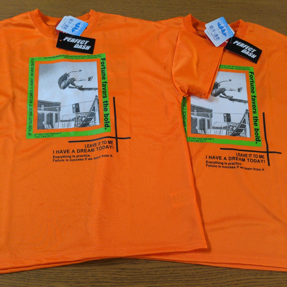 ☆新品☆PERFECT DASH☆半袖Tシャツ 2点セット☆150cm☆オレンジ☆男の子用☆No.637拍卖
