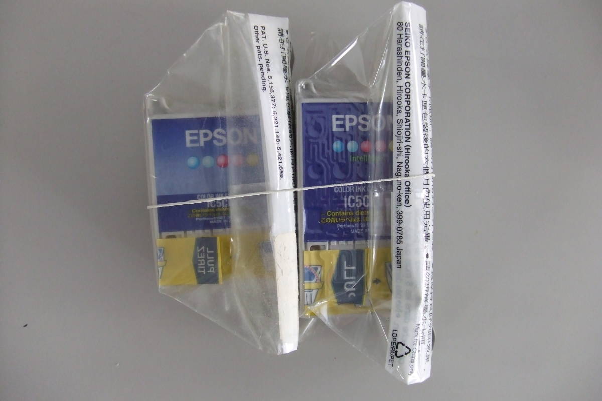 未開封 EPSON エプソン インクカートリッジ IC5CL13・IC5CL06 (カラー)各1個拍卖