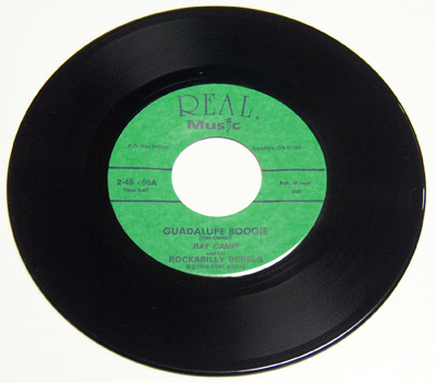 45rpm/ GUADALUPE BOOGIE - RAY CAMPI / I'M A FOOL ABOUT YOUR LOVING - RAY CAMPI with TOM WILLETT / ロカビリー,1996 REAL MUSIC拍卖