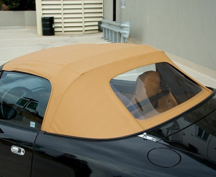 即決!マツダ ユーノス ロードスター NA NB ソフトトップ ベージュ 2ピース ジッパータイプ NA6CE NA8C NB6C NB8C 屋根 ルーフ 幌拍卖