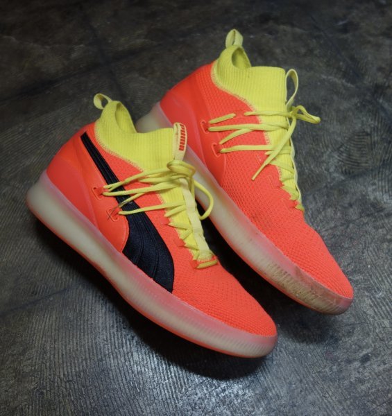 TK 入手困難 Puma クライド Clyde Court Disrupt バスケットシューズ US12 CM30 大きいサイズ拍卖