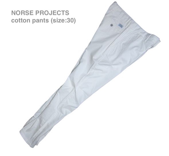 TK 『細身の美シルエット◎』 NORSE PROJECTS コットンパンツ AROS SLIM LIGHT TWILL ノースプロジェクツ拍卖