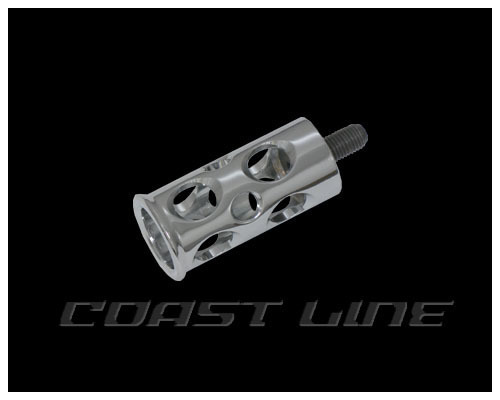 N004003ハーレー汎用チーズホールシフトペグ/クロームメッキ拍卖