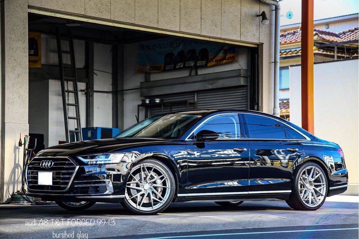 22インチ 4本セット T&T forged 鍛造 ホイール アウディ 全車種に対応 AUDI A8 S8 A7 S7 A6 S6 A5 S5 RS6 RS e-tron A3 等にオーダーで作製拍卖