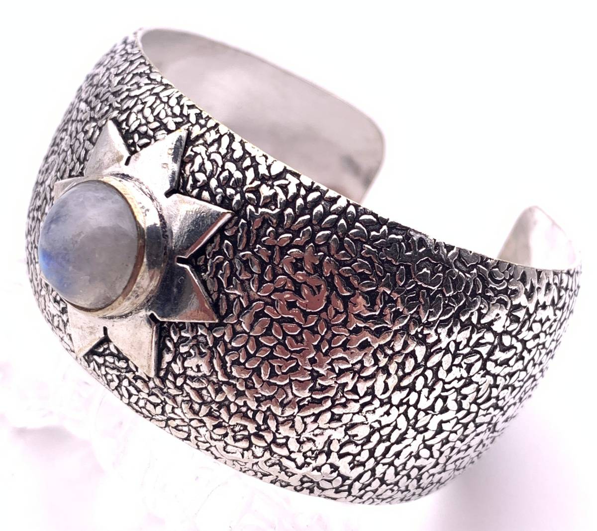 天然石ムーンストーン バングル-C1拍卖